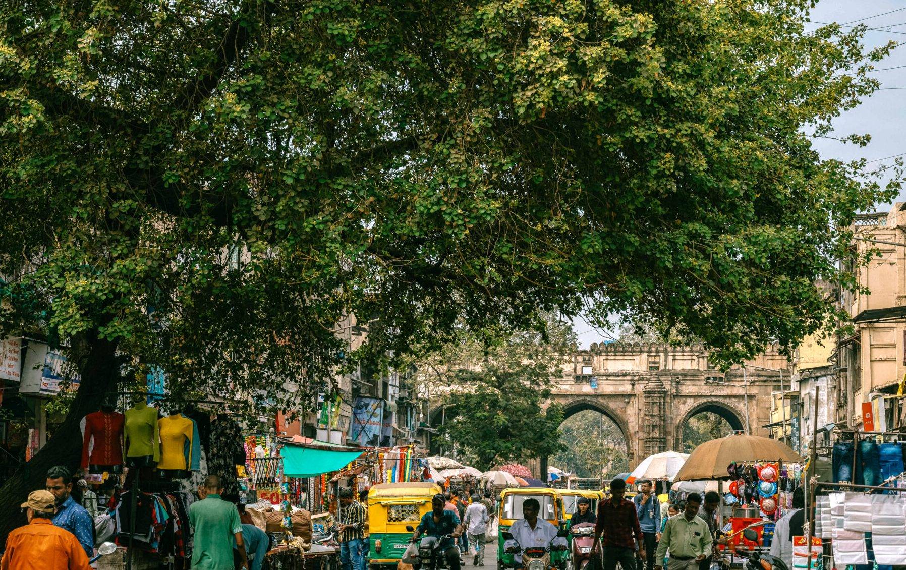 Delhi Busy Market Pahar Ganj